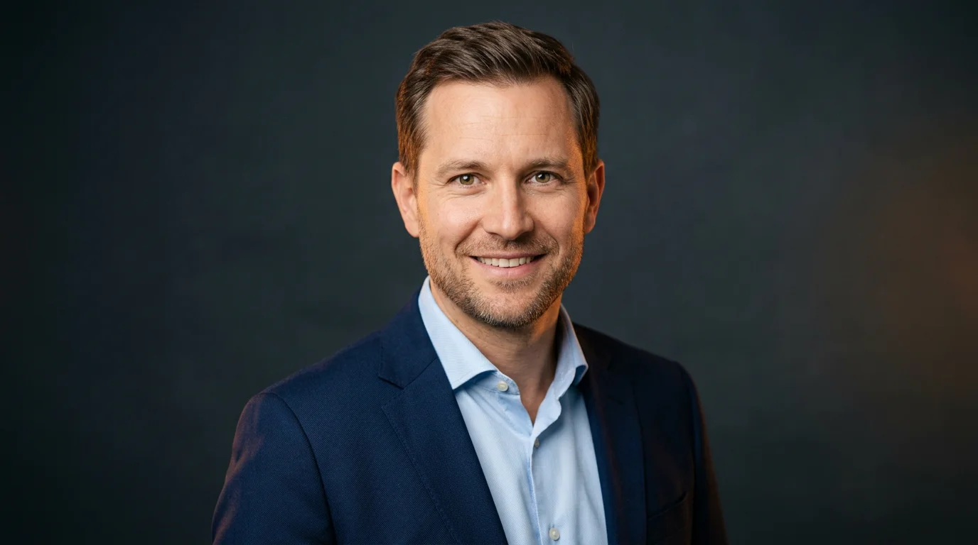 Jonas Klein, Porträt Redaktion Versicherungskommunikation, 1376x768 Pixel, WebP